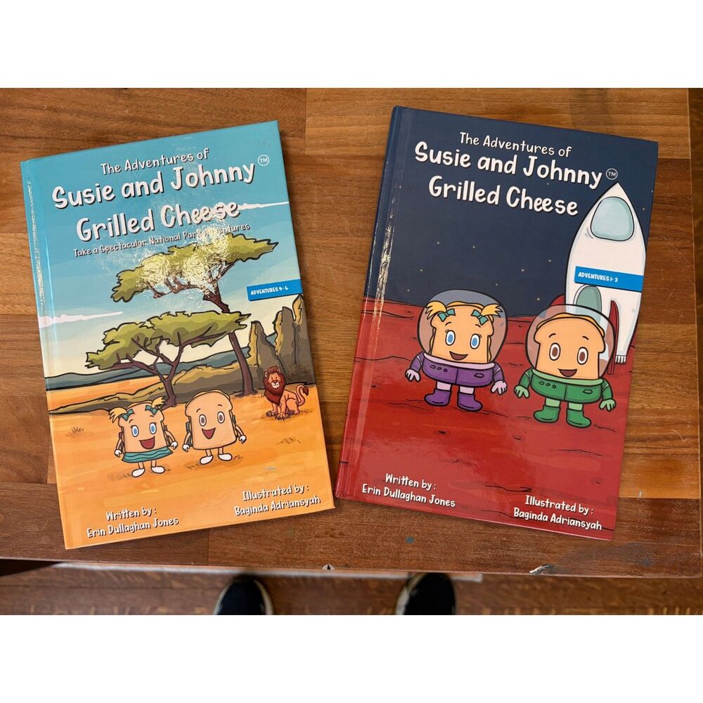 Susie & Johnny Grilled Cheese Book Bundle – 6 Adventures in 2 books